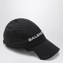 Boné de beisebol Balenciaga com logo preto/branco