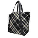 Black Fabric Shoulder Bag