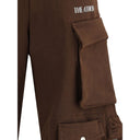 Braune Baumwoll-Casual-Hose