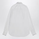 Camisa branca de algodão Alexander McQueen com tachas