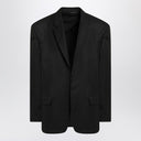Balenciaga Single-breasted jacket black in wool