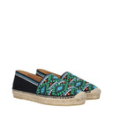 Espadrillas in tessuto nero