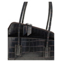 Black Calf Leather Bos Taurus Shoulder Bag