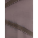 Vestito casual marrone in viscosa