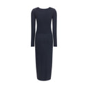 Vestito Casual Nero in Modal