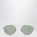 Saint Laurent SL 97 gold/green sunglasses
