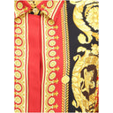 Camisa com Estampa de Seda Multicolorida