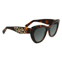 Braune Acetat Sonnenbrille