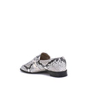Mocassins Multicoloridos de Couro de Cabra Slip-On