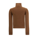Brauner Kaschmir-Kaschmirpullover