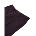 Pantaloni da abito in lana Bordeaux
