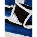 Asciugamano da spiaggia in cotone blu