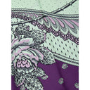 Pantaloni Casual di Seta Verde