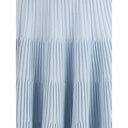 Mini Saia Azul Claro de Viscose