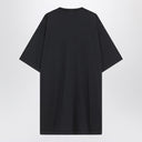 Balenciaga Black washed Loop Sports Icon Oversize T-shirt