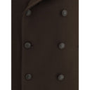 Cappotto di lana marrone