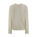 Maglione in cachemire crema cachemire