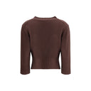 Maglione in cashmere marrone