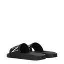 Black Cotton Slippers