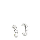 Pendientes de plástico transparente