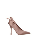 Décolleté rosa in raso
