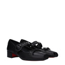 Ballerine in pelle nera