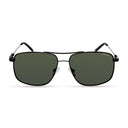Gafas de sol negras de metal