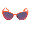 Gafas de sol metálicas rojas