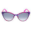Gafas de sol metálicas moradas