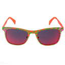 Gafas de sol metálicas verdes