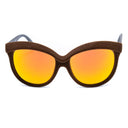 Braune Acetat Sonnenbrille
