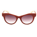 Braune Acetat Sonnenbrille