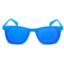 Blaue Metall-Sonnenbrille