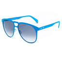 Gafas de sol metálicas azules