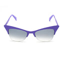 Lila Metall-Sonnenbrille