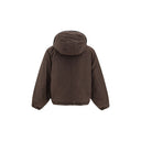 Brown Polyester Coat