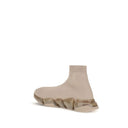Beige Polyester Sportschuhe