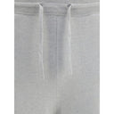 Pantaloni Casual Grigi in Elastan