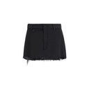 Fringed Miniskirt