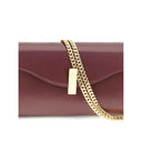 Borsa a mano in pelle marrone