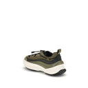 Tênis atléticos bicolor de poliéster