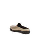 Mules in pelle di vitello beige Bos Taurus