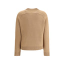 Sudadera de lana beige