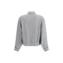 Graues Sweatshirt aus Viskose