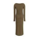 Vestito Casual Verde in Modal