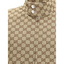 Giacca beige in cotone