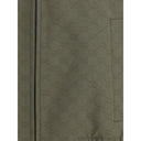 Grüner Baumwoll-Bomber