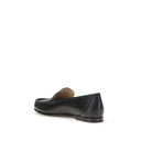 Mocassini slip-on Bos Taurus in pelle di vitello nera