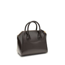 Borsa in pelle di vitello marrone Bos Taurus