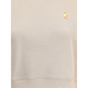 Beige Cotton Sweatshirt